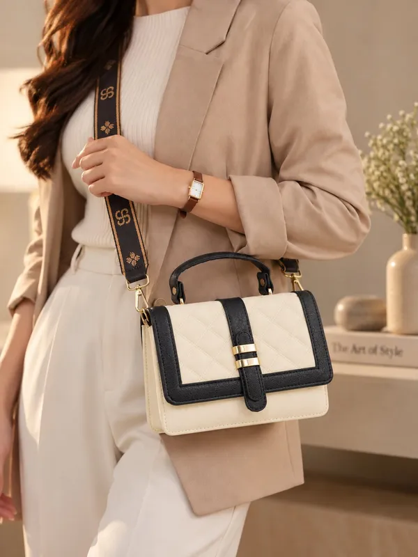 Brown_Pu_Solid_Korean_Sling_Bag_For_Women