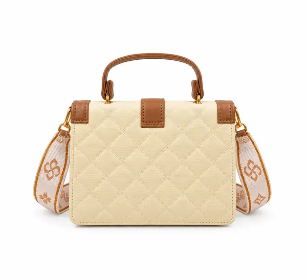 Coffee_Pu_Solid_Korean_Sling_Bag_For_Women