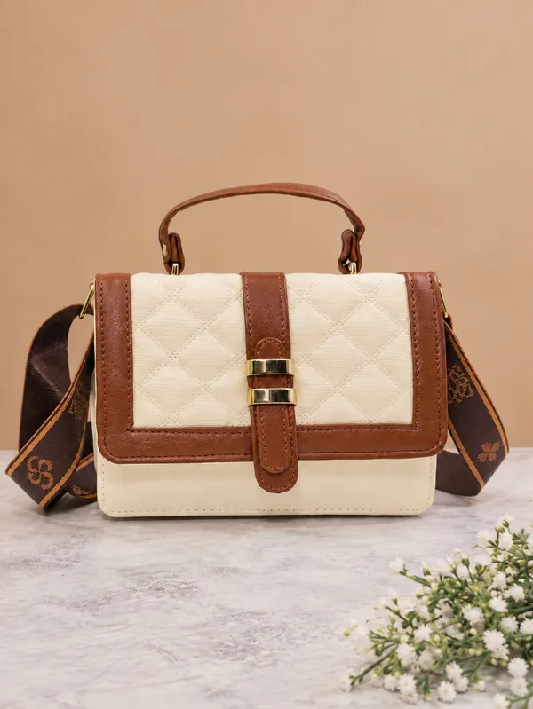 Tan_Pu_Solid_Korean_Sling_Bag_For_Women