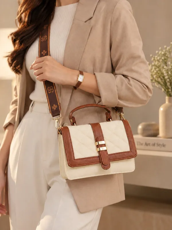 Tan_Pu_Solid_Korean_Sling_Bag_For_Women