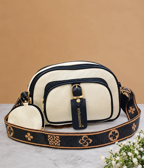 Black_Pu_Solid_Zipper_Sling_Bag_For_Women