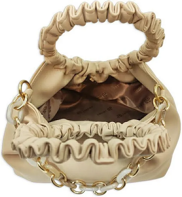Cream_Pu_Solid_Casual_Sling_Bag_For_Women