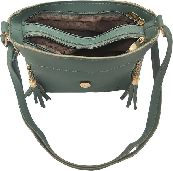 Green_Pu_Embossed_Sling_Bag_For_Women