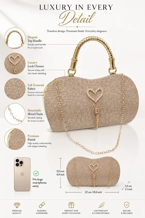 Gold_Pu_Textured_Embellished_Party_Clutch_For_Women
