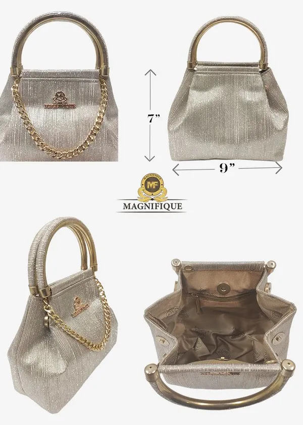 Gold_Pu_Solid_Party_Sling_Bag_For_Women