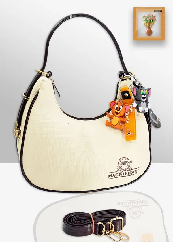 Brown_Pu_Solid_Sling_Bag_For_Women