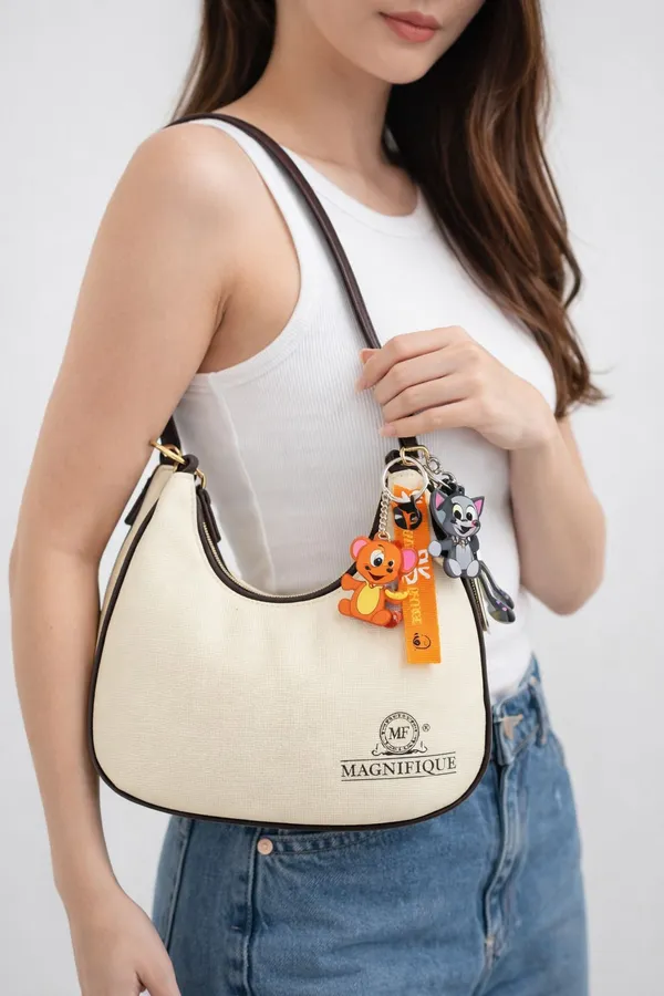 Brown_Pu_Solid_Sling_Bag_For_Women