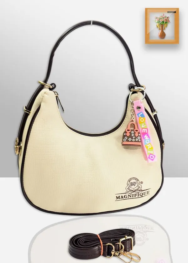 Brown_Pu_Solid_Sling_Bag_For_Women
