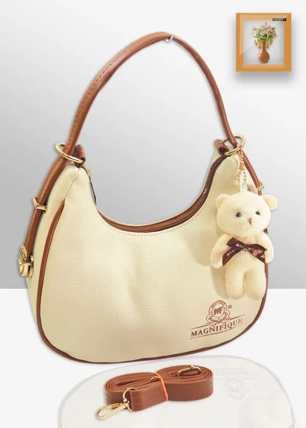 Tan_Pu_Solid_Sling_Bag_For_Women