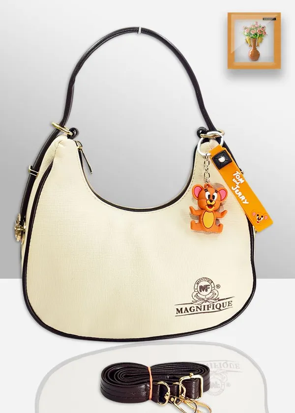 Brown_Pu_Solid_Sling_Bag_For_Women