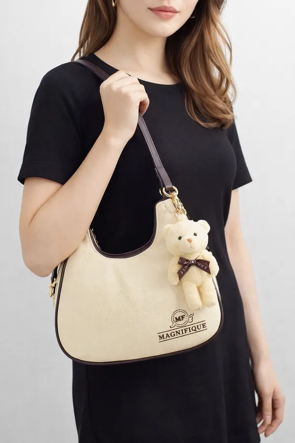 Brown_Pu_Solid_Sling_Bag_For_Women