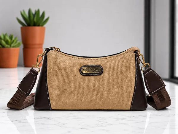 Brown_Pu_Self_Design_Sling_Bag_For_Women