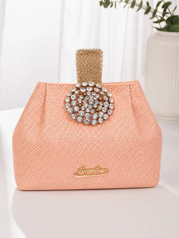 Pink_Pu_Solid_Sling_Bag_For_Women