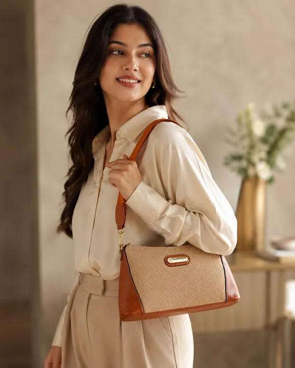 Tan_Pu_Solid_Sling_Bag_For_Women