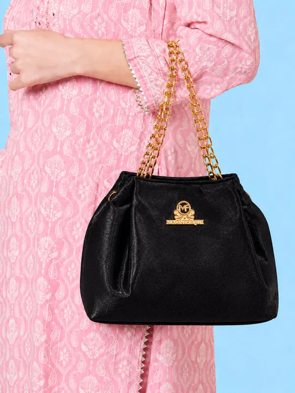 Black_Pu_Embellished_Sling_Bag_For_Women