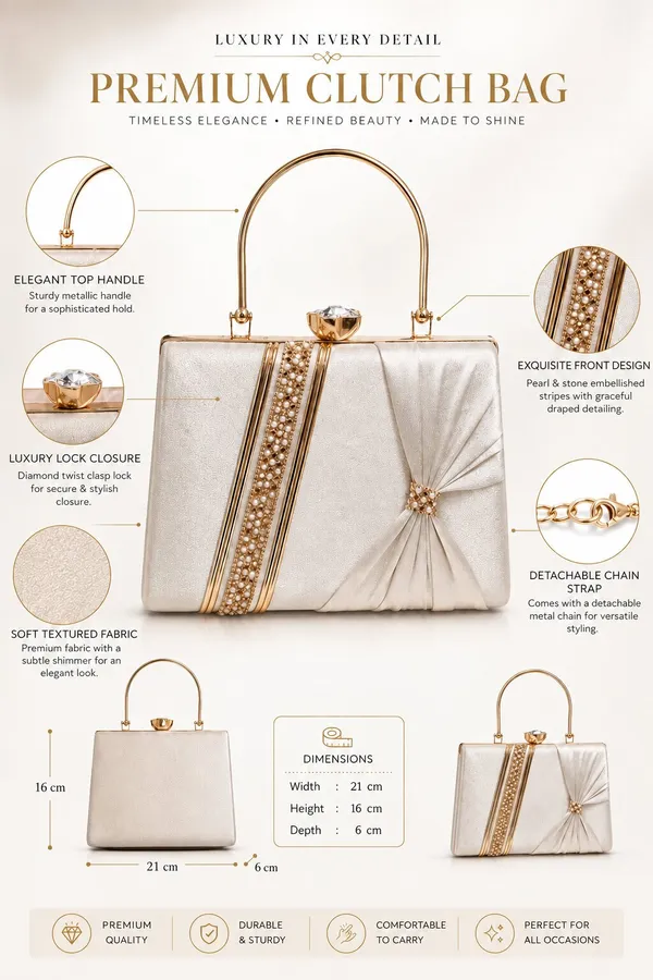 Silver_Pu_Embellished_Party_Clutch_For_Women