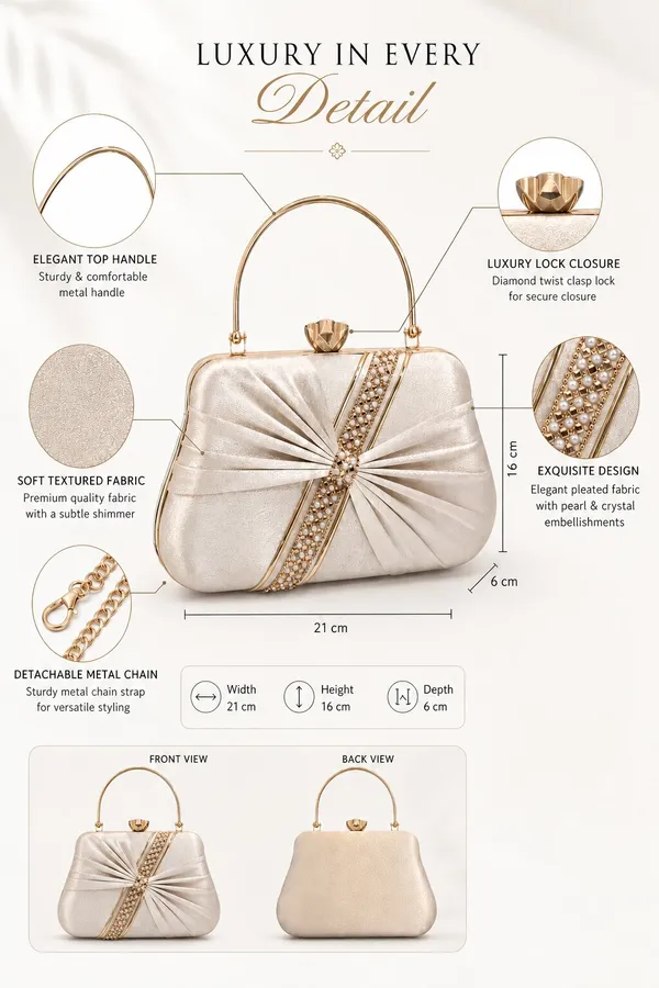 Silver_Pu_Embellished_Party_Clutch_For_Women