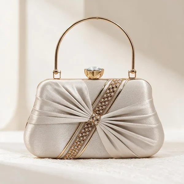 Silver_Pu_Embellished_Party_Clutch_For_Women