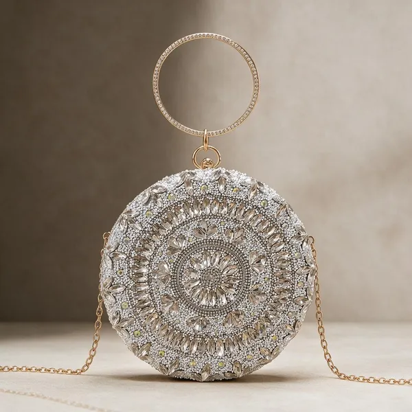 Silver_Pu_Embellished_Party_Sling_Bag_For_Women