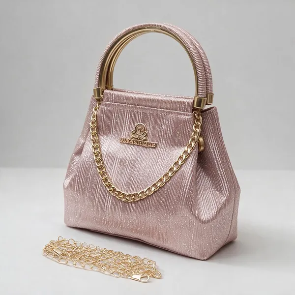 Pink_Pu_Solid_Party_Sling_Bag_For_Women