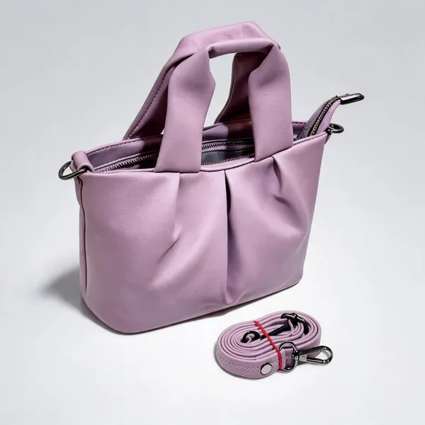 Purple_Pu_Solid_Casual_Zip_Sling_Bag_For_Women