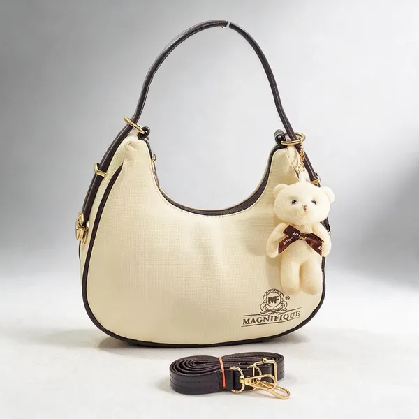 Brown_Pu_Solid_Sling_Bag_For_Women