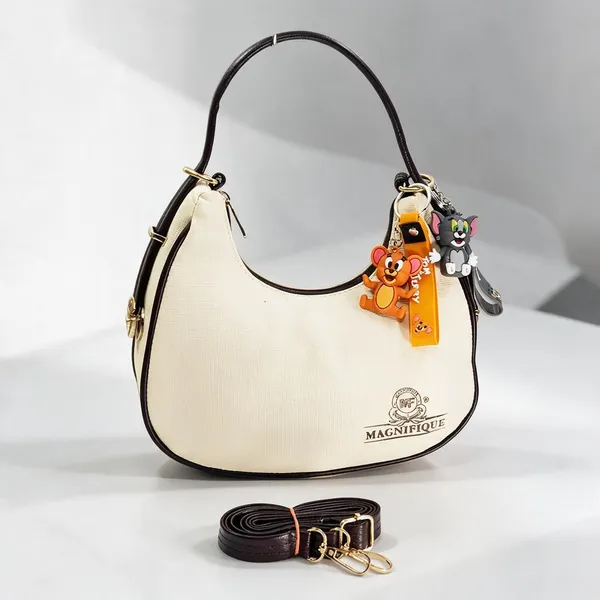 Brown_Pu_Solid_Sling_Bag_For_Women