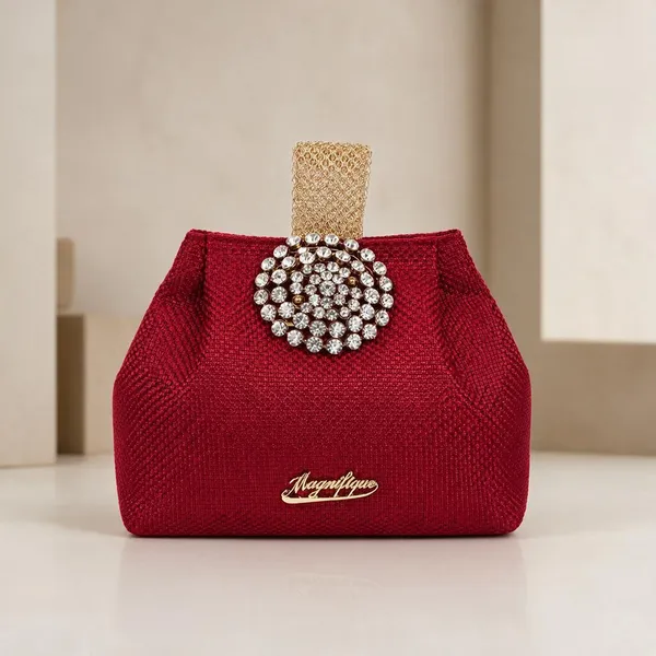 Red_Pu_Solid_Sling_Bag_For_Women