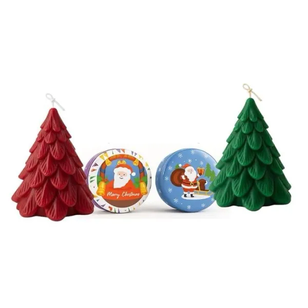 Soy_Wax_Christmas_Floral_Scented_Candle_Set