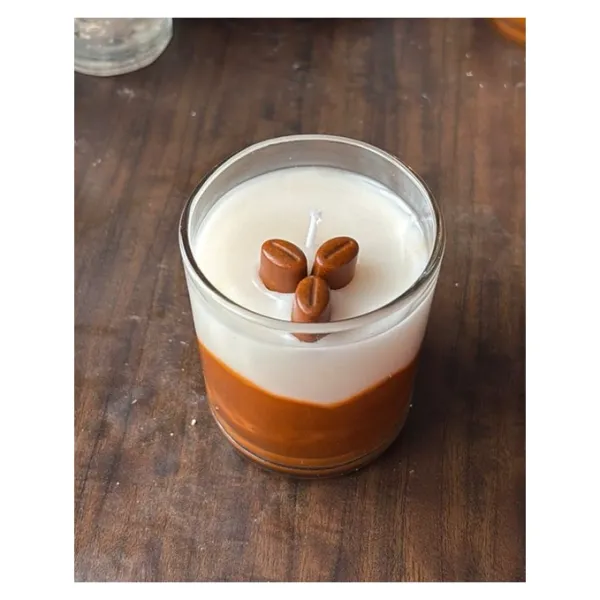Glass_Jar_Soy_Wax_Coffee_Latte_Two_Layer_Shot_Glass_Candle