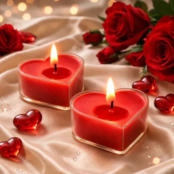 Soy_Wax_Floral_Heart_Scented_Tealight_Candles_Set_Of_12