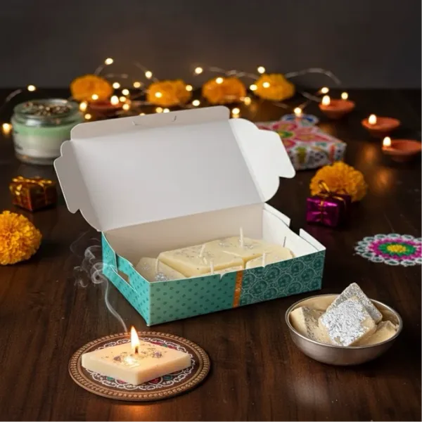 Soy_Wax_Festive_Kaju_Katli_Decorative_Dessert_Candle_Set_Of_10