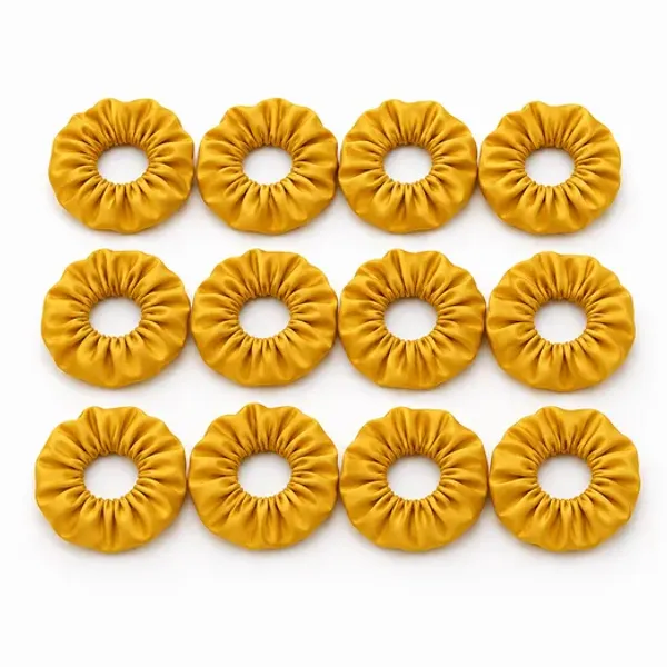 Mustard_Yellow_Satin_Hair_Scrunchies_For_Women_And_Girls
