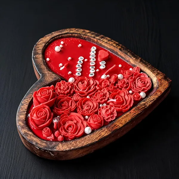 Wooden_Bowl_Red_Rose_Soy_Wax_Birthday_Decorative_Candle