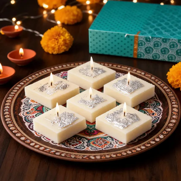 Soy_Wax_Festive_Kaju_Katli_Decorative_Dessert_Candle_Set_Of_10