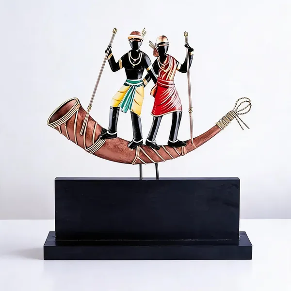 Iron_Handcrafted_Multicolour_Bullock_Cart_Decorative_Showpiece