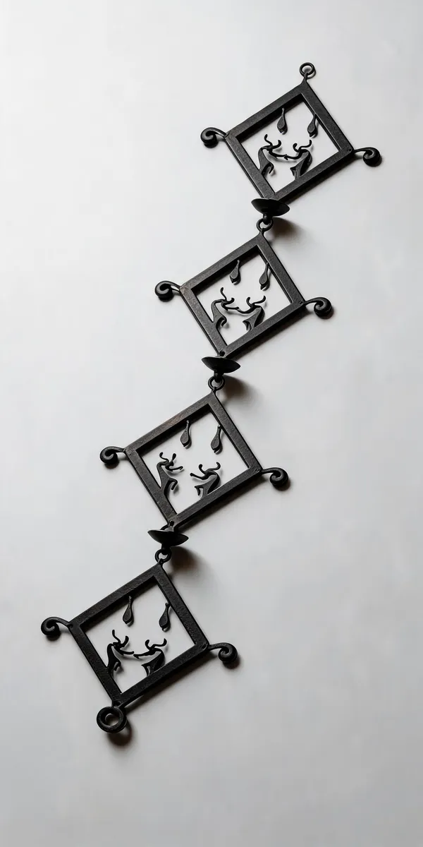 Wrought_Iron_Tribal_Diamond_Tealight_Holder