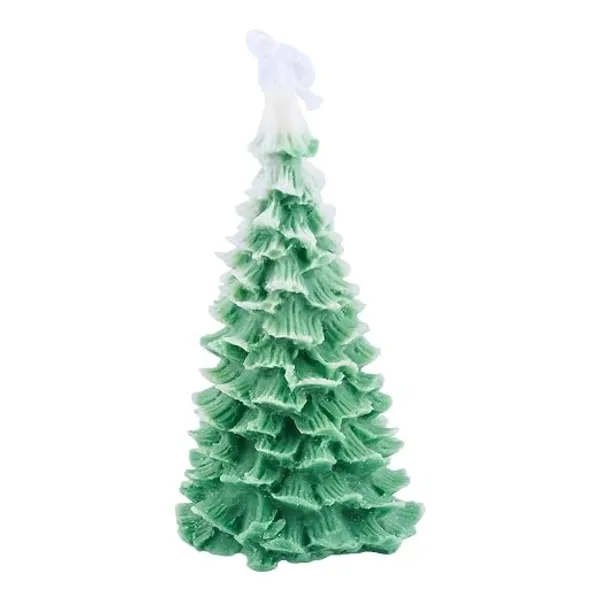 Soy_Wax_Christmas_Tree_And_Tealight_Decorative_Candle_Set