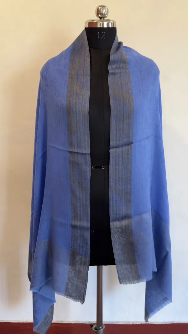 Blue_Sheer_Border_Shawl_for_Women