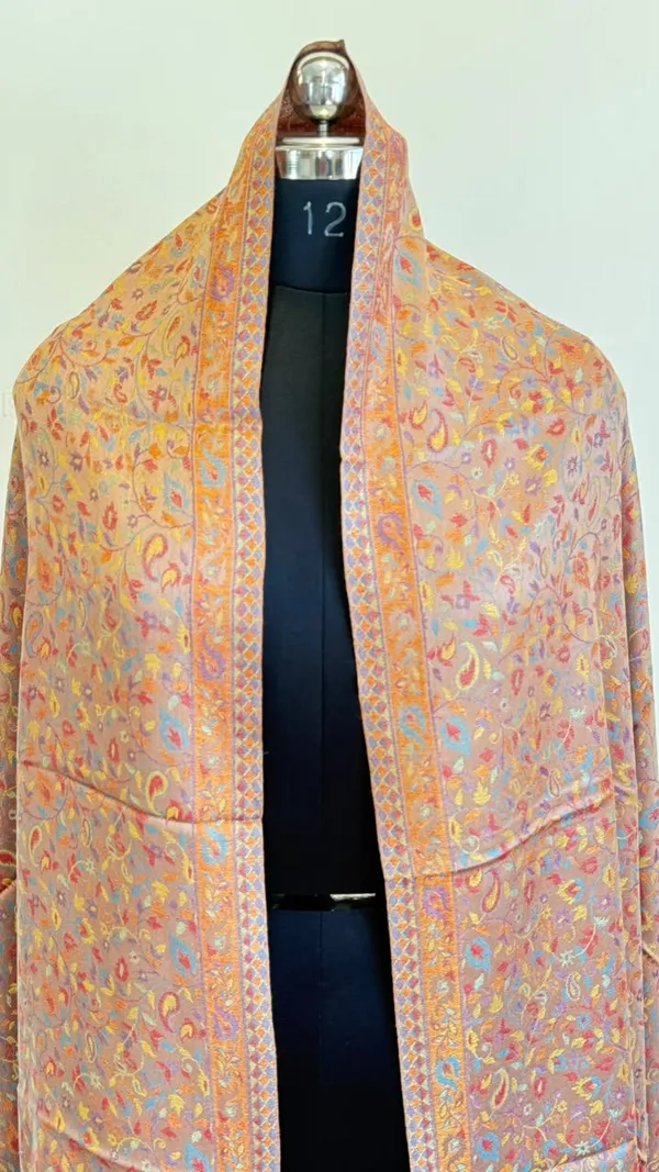 Peach_Printed_Paisley_Shawl_for_Women