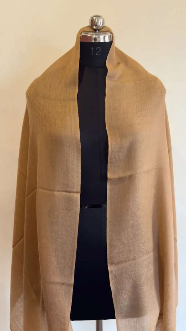 Beige_Textured_Woven_Shawl_for_Women