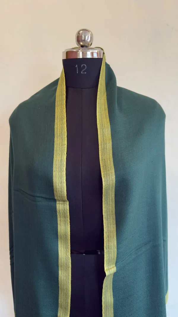 Teal_Gold_Border_Dupatta_for_Women