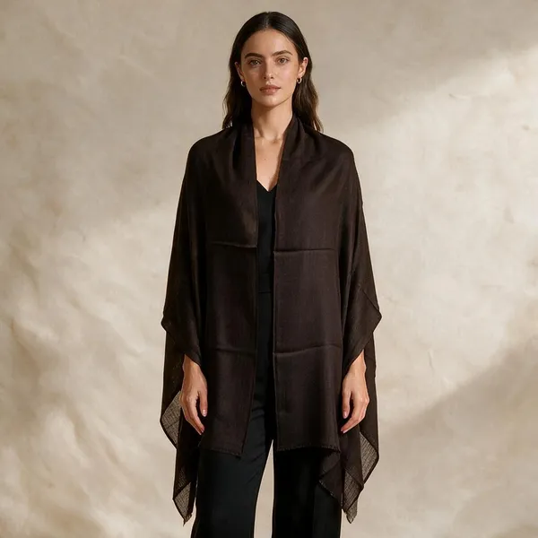 Brown_Sheer_Shawl_For_Women