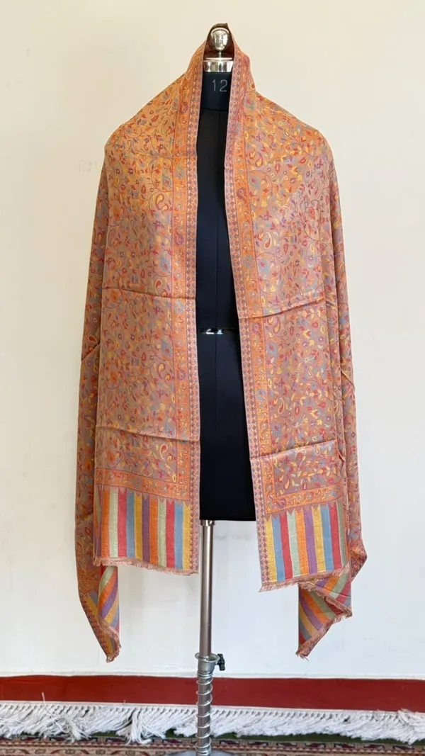 Peach_Printed_Paisley_Shawl_for_Women