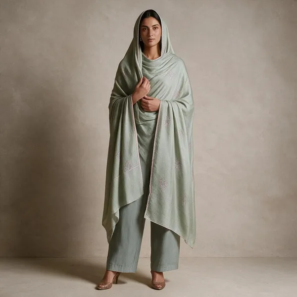 Grey_Embroidered_Lightweight_Shawl_For_Women
