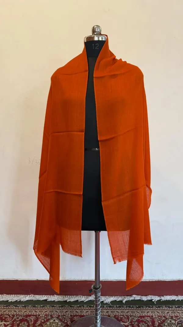 Orange_Solid_Wrap_Scarf_for_Women