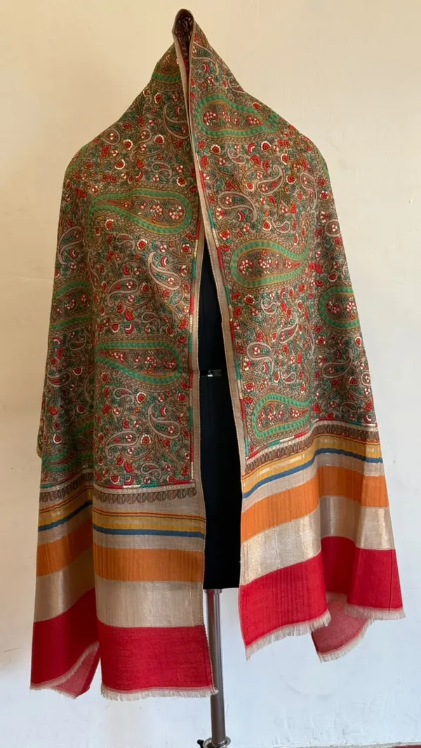 Beige_Embroidered_Paisley_Shawl_for_Women