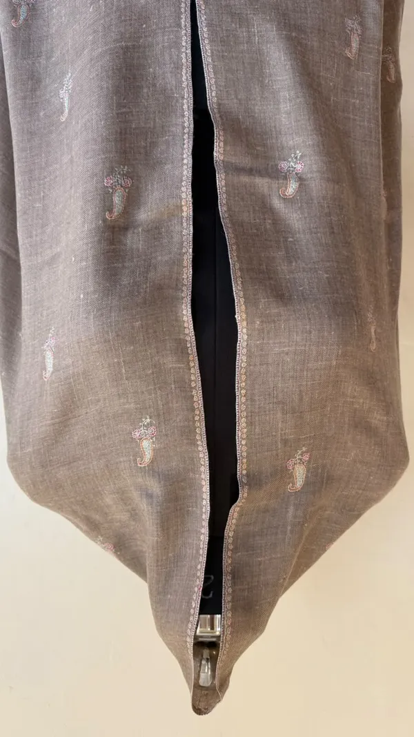 Taupe_Woven_Paisley_Saree_for_Women