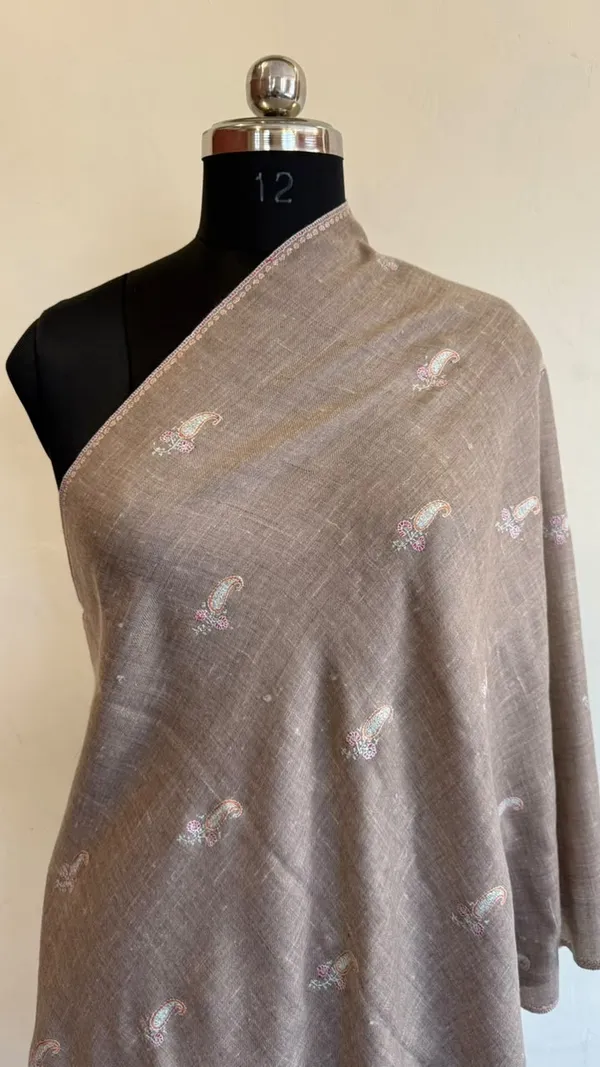 Taupe_Woven_Paisley_Saree_for_Women