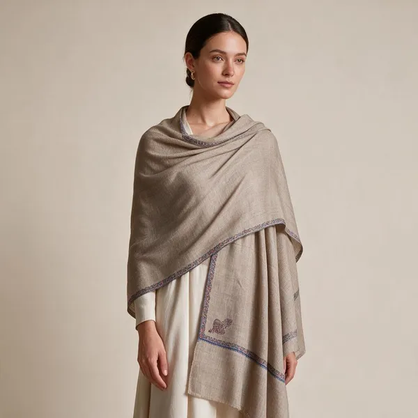 Beige_Woven_Embroidered_Shawl_For_Women